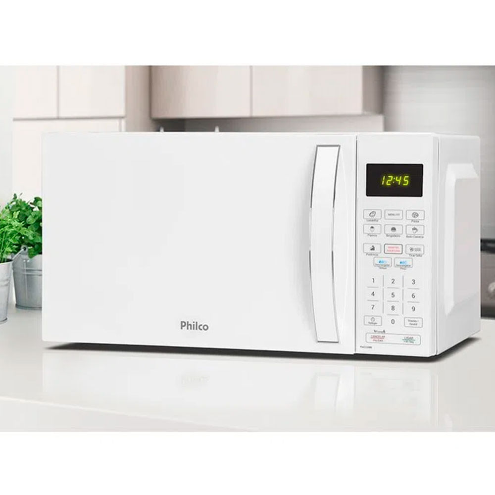 Micro-ondas Philco Pmo28bb Limpa Fácil 28l 1400w