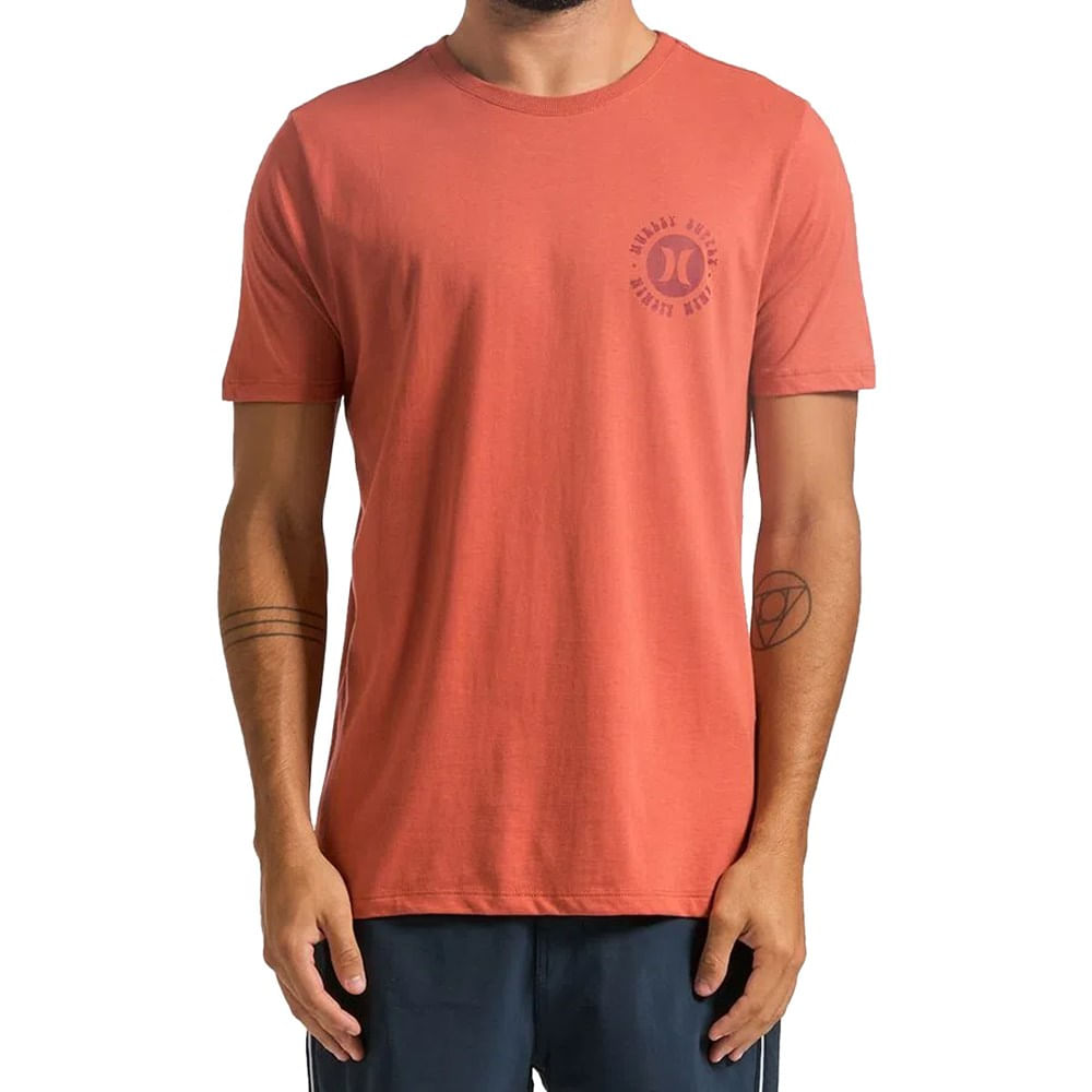 Camiseta Hurley Mandala Goiaba