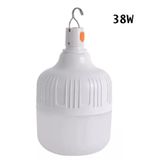Lâmpada De Led Bulbo Recarregavel Portatil Camping Pesca 38w