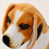 50cm Gigante Gigante Grande Tamanho Beagle Cão Pelúcia Brinquedo Realista Animais Recheados Cão Presente Para Crianças Decoração Casa Pet Sh