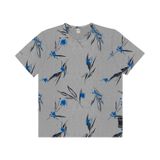 Camiseta Juvenil Masculina Estampada Minty Cinza 14