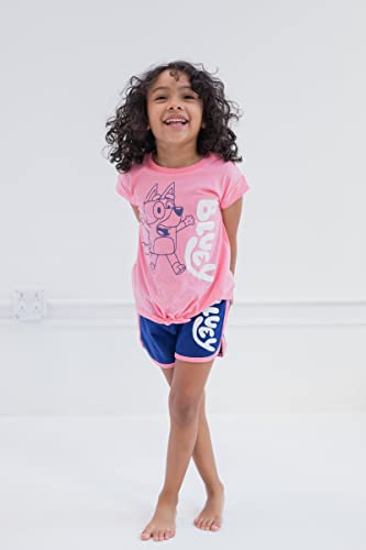 Camiseta Bluey Little Girls E Dolphin Active French Terry