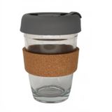 Copo De Café De 470ml, Vidro De Anel De Cortiça Anti-escaldante Doméstico,