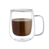 Copo De Café De Camada Dupla Do Escritório, Caneca De Vidro Borossilicato Alto