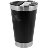 Copo Térmico De Cerveja Stanley 473ml Com Tampa Matte Black