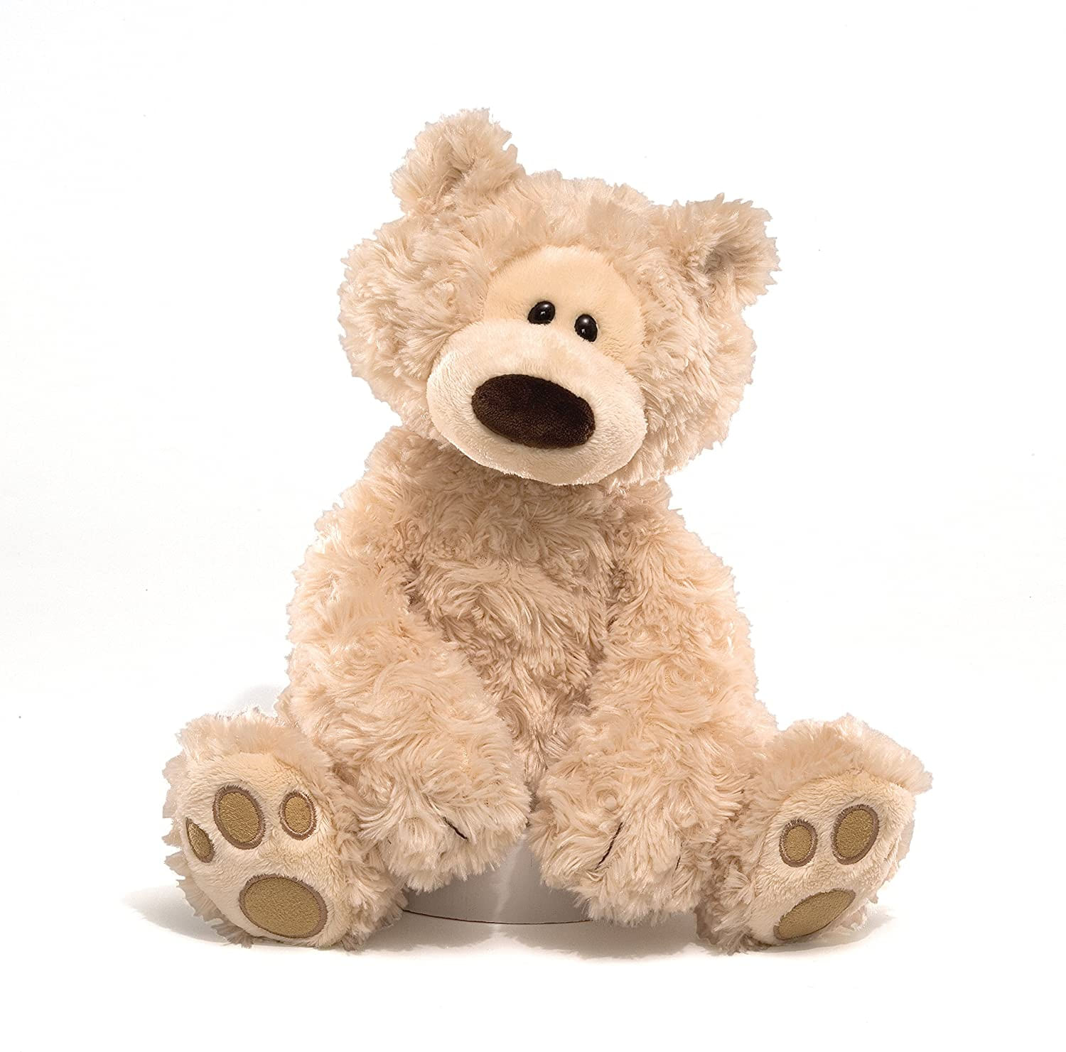 Gund Philbin Teddy Bear Stuffed Animal Pelúcia, Bege, 12