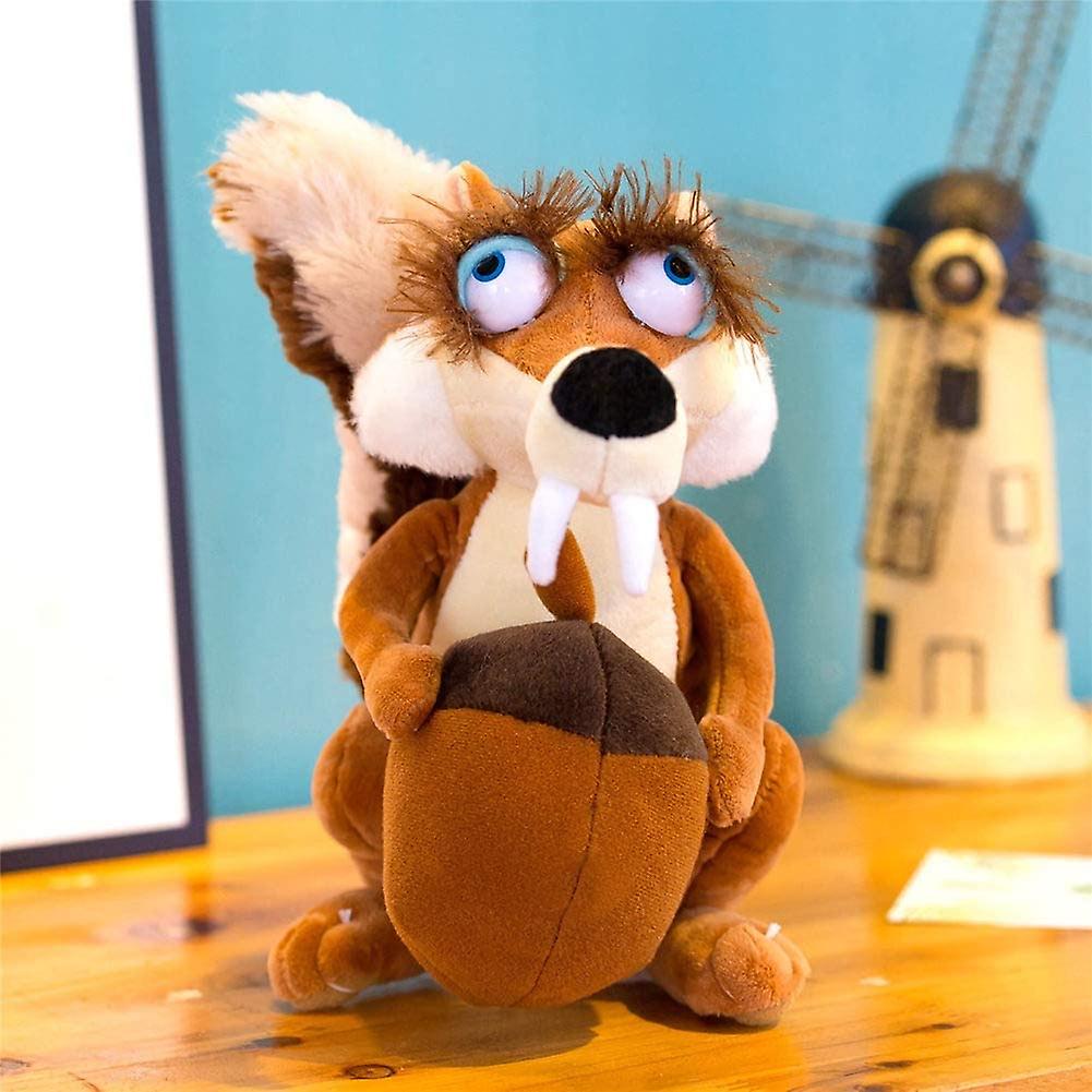 Animal Doll Ice Age Scrat Esquilo Pelúcia Pelúcia Toy Baby Xm