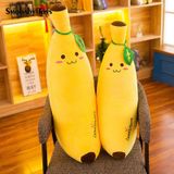 Bonito Banana Boneca De Pelúcia Novidade Banana Pelúcia Brinquedo Macio Bebê Sl