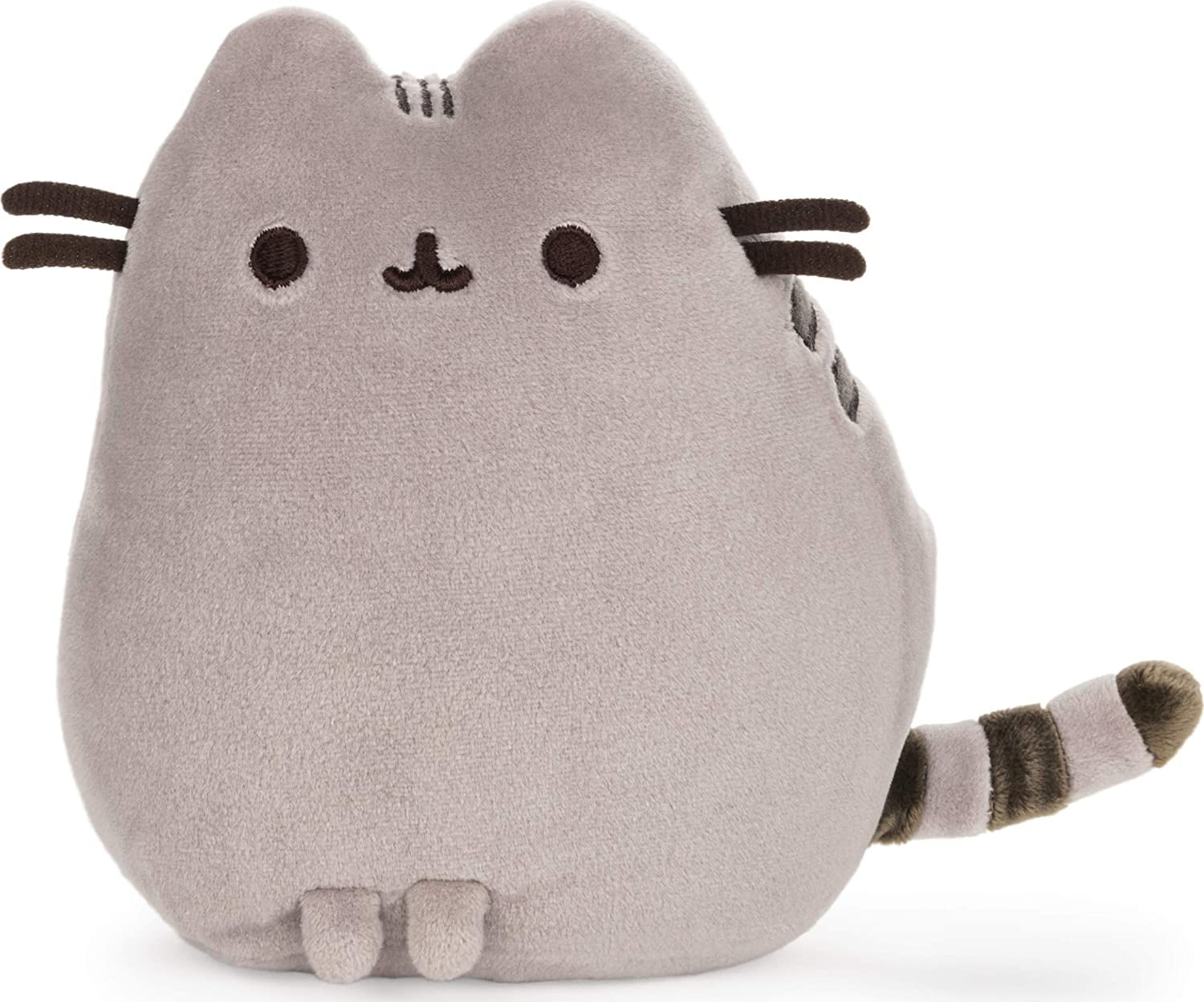 Gund Pusheen Squisheen Pet Pose Pelúcia Gato Animal Recheado, Cinza, 6