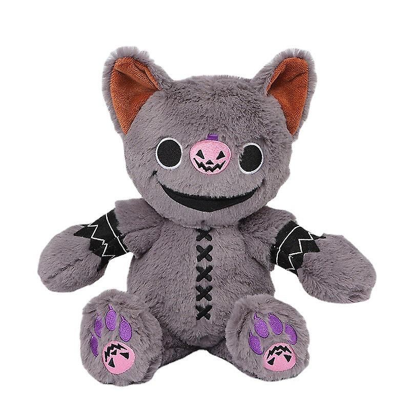 Halloween Gato Bonito Pelúcia Brinquedo De Pelúcia Gatinho De Pelúcia Decoração 30 Cm