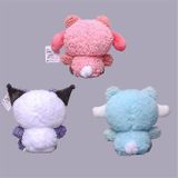 Super Bonito Kuromi Pelúcia Brinquedo Macio Desenhos Animados Empalhado Boneca Multip