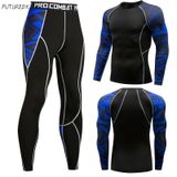 Camisetas Masculinas De Manga Comprida Mma Fitness Full Graphic Compress