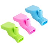 3pcs Torneira De Silicone Torneira De Água Extensor Bico Mão Lavando Mangueira De Água Extensor De Pia Para Crianças Crianças Crianças Crian