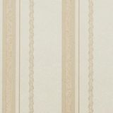 Papel de parede Listras com Detalhes Off White com Dourado