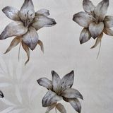 Papel de parede Floral Folhas Lírio