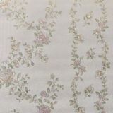 Papel de parede Floral Creme com Flores