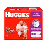 Fralda Roupinha Huggies Supreme Care Tamanho XG Pacote Mega 24 Fraldas Descartáveis