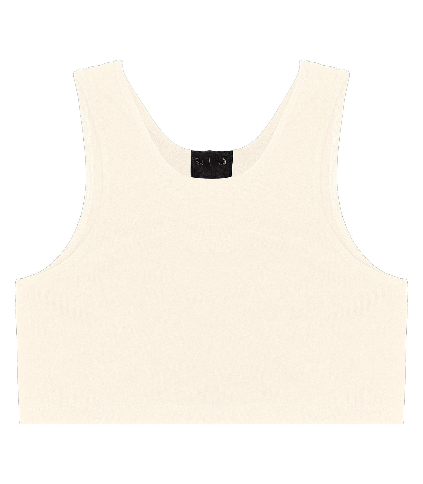 Cropped Regata Feminino Minty Bege 16