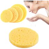 Esponja De Limpeza De 10pcs, Esponja De Limpeza Facial Natural, Esponja De Celulose De Madeira Natural, Esponja De Celulose, Limpeza Profund