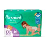 Fralda Personal Baby Protect &amp; Sec Tamanho Xxg Com 16 Fraldas Descartáveis