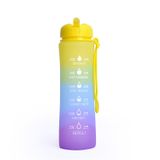 Garrafa De Água Dobrável De Silicone De 600ml, Funcionando