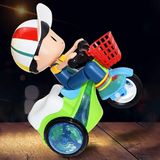 Crianças Mini Stunt Car, Brinquedo Elétrico Do Triciclo, 360 Graus R