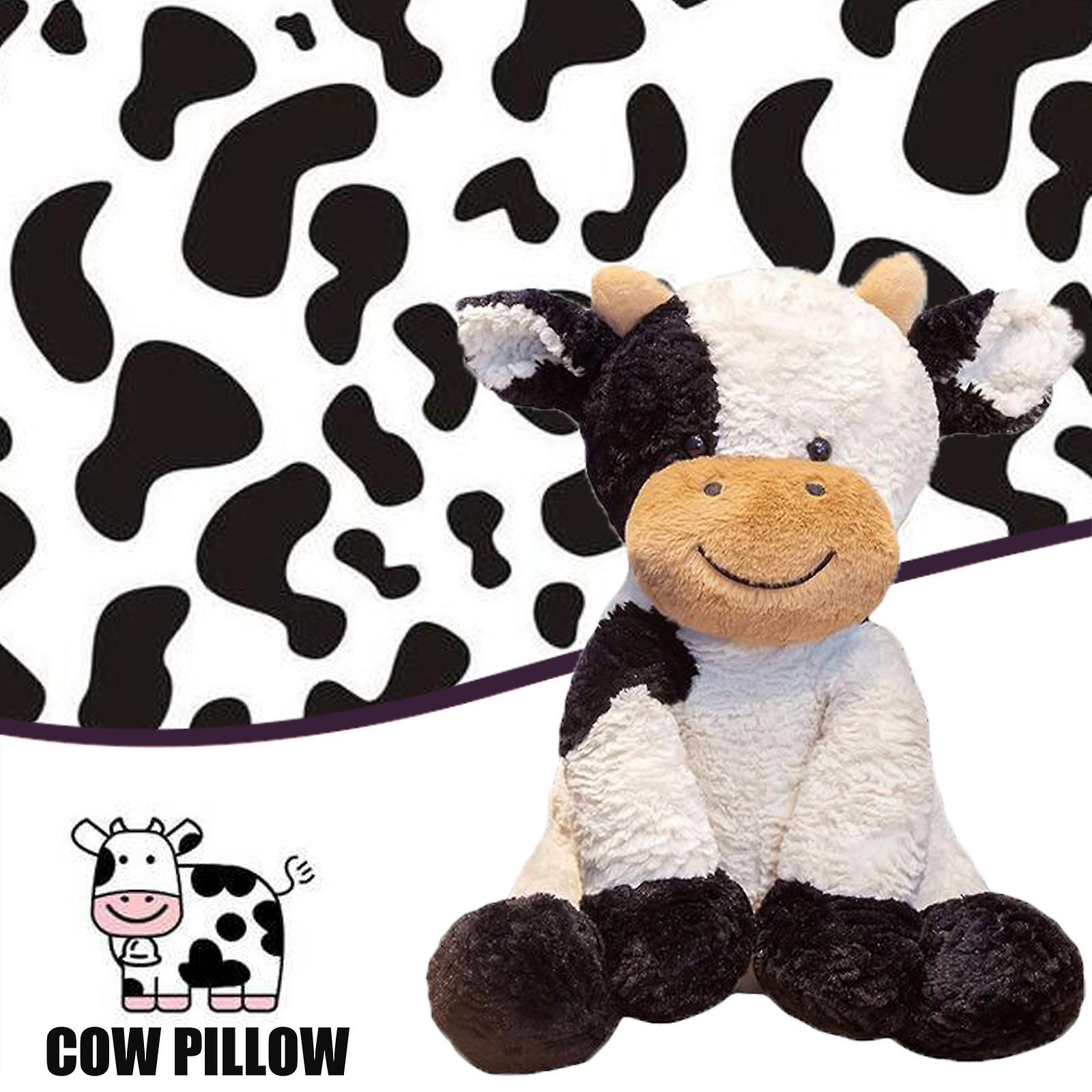 Vaca Cartoon Doll Pillow Stuffed Animal Pelúcia Brinquedo Boneca Bonito