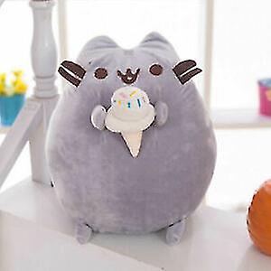 25cm Pusheen Biscoito Lanchável Pelúcia Animal De Pelúcia