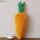 60-75cm Simulação Hot Dog Brinquedos De Pelúcia Almofada Vegetal Soft