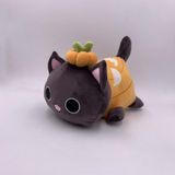 Natal Caveira Hambúrguer Batatas Fritas Gato Pelúcia Brinquedo Figura Soft Pillo