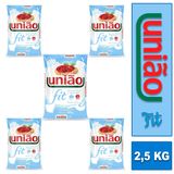 5 Adoçante Em Pó União Clássicos Fit Pacote 500g