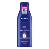 Loção Hidratante Nivea Milk Hidratação Intensiva 200ml