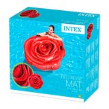 Colchão Inflável para Piscina Rosa Vermelha - Intex