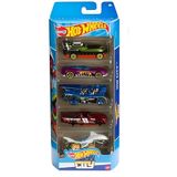 Hot Wheels Com 5 Carros 1806 Hw City 4 - Mattel