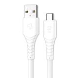 Cabo Usb Colors Tipo-c Emborrachado 1,2m Branco Tc12w - Elg