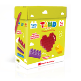 Blocos De Montar Baú 120 Peças Tand Kids - Toyster