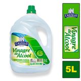 Vinagre De Álcool Castelo De Limpeza E Bactericida 6% Acidez 5l Aromatizado Maçã Verde