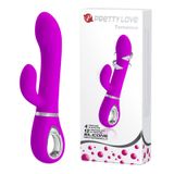 Pretty Love Ternence - Vibrador Rotativo Com Estimulador De Clítoris, Recarregável Em Silicone Com 4 Modos De Rotação
