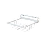 Lixeira Retratil Parede Em Epoxi Branca 50x40 - Cor: Branco