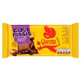 Chocolate Garoto Tablete Caju E Passas 80g - Embalagem Com 16 Unidades