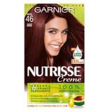 Tinta Garnier Nutrisse 46 Borgonha Castanho Vermelho