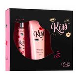 Colônia Kiss Ciclo Feminina 30ml + Hidratante Corporal Kiss 240ml