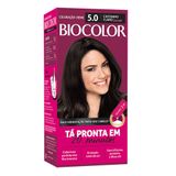Tintura Creme Biocolor 5.0 Castanho Claro Luxuoso Mini Kit