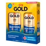 Shampoo + Condicionador Niely Gold Liso Pleno