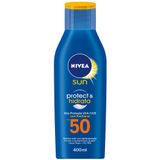 Protetor Solar Nivea Sun Protect &amp; Bronze Fps 50 400 Ml