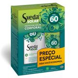 Protetor Solar Sveda Corporal Fps60 200ml + Protetor Solar Sveda Facial Fps60 60ml