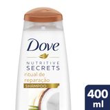 Shampoo Dove Ritual Reparação 400ml