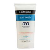 Protetor Solar Neutrogena Sun Fresh Fps 70 120ml