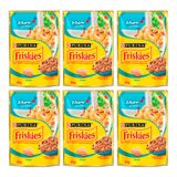 Kit 6 Ração Para Gatos Friskies Adultos Sachê Sabor Atum Ao Molho Com 85g