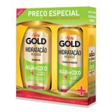 Shampoo + Condicionador Niely Gold Hidratação Milagrosa